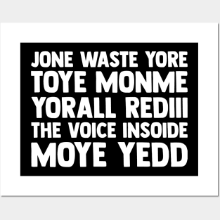 Jone Waste Yore Toye Monme Yorall Rediii Posters and Art